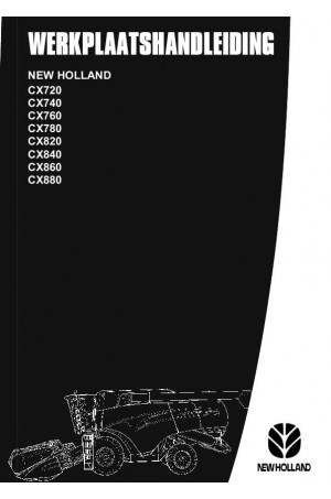 New Holland CX720, CX740, CX760, CX780, CX820, CX840, CX860, CX880 Service Manual