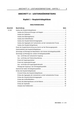 New Holland 9630, 9640, 9645, FX25, FX28, FX300, FX375, FX38, FX45, FX450, FX48, FX58 Service Manual