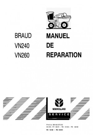 New Holland VN240, VN260 Service Manual