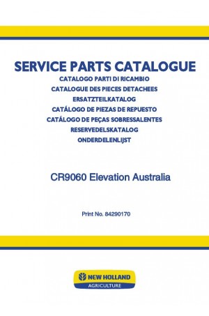 New Holland CR9060 Parts Catalog