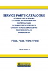 New Holland FX30, FX40, FX50, FX60 Parts Catalog