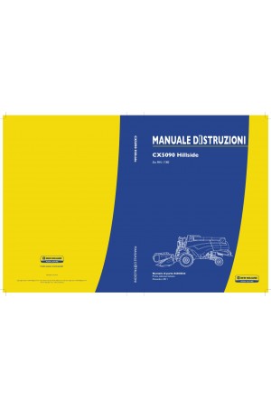 New Holland CX5090 Operator`s Manual