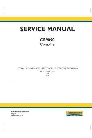 New Holland CR9090 Service Manual