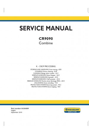 New Holland CR9090 Service Manual