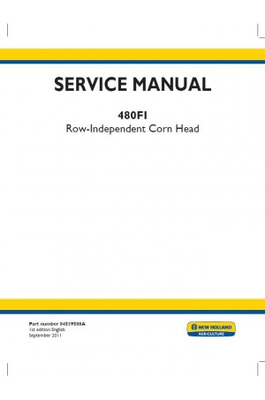 New Holland 480FI Service Manual