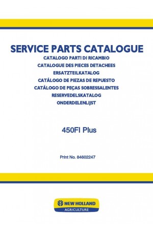 New Holland 450FI Parts Catalog