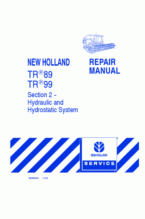 New Holland 2 Service Manual