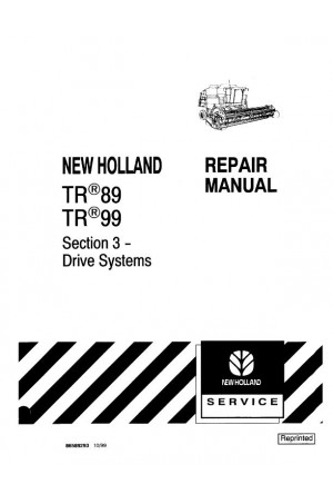 New Holland 3 Service Manual
