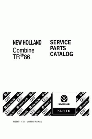 New Holland TR86 Parts Catalog