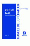 New Holland 1441 Operator`s Manual