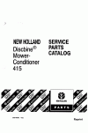 New Holland 415 Parts Catalog