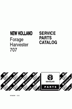 New Holland 707 Parts Catalog