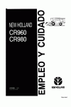 New Holland CR960, CR980 Operator`s Manual