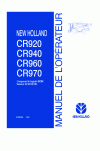 New Holland CR920, CR940, CR960, CR970 Operator`s Manual