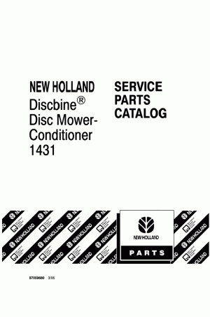 New Holland 1431 Parts Catalog