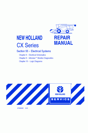 New Holland CX720, CX740, CX760, CX780, CX820, CX840, CX860, CX880 Service Manual