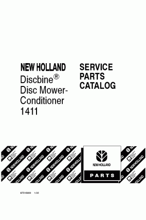 New Holland 1411 Parts Catalog