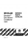 New Holland 1441 Parts Catalog