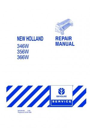 New Holland 346W, 356W, 366W Service Manual