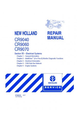 New Holland CR9040, CR9060 Service Manual