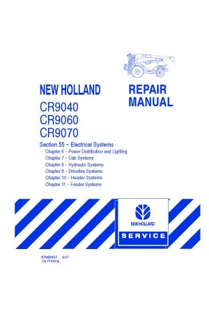 New Holland 55, CR9040, CR9060 Service Manual