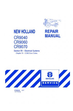 New Holland 55, CR9040, CR9060 Service Manual