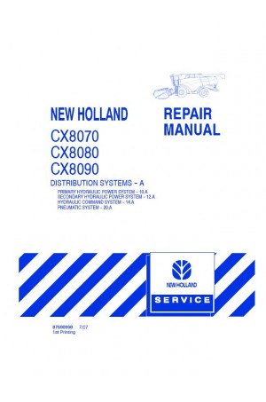 New Holland CX8070, CX8080, CX8090 Service Manual