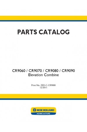New Holland CR9060, CR9070, CR9080, CR9090 Parts Catalog
