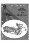 Case IH 201 Operator`s Manual