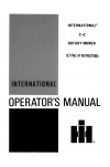 Case IH C-2 Operator`s Manual