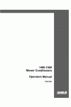 Case IH 1490, 1590 Operator`s Manual