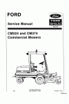 New Holland CM222, CM224, CM272, CM274 Service Manual