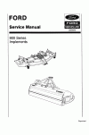 New Holland 900 Service Manual