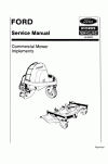 New Holland N/A Service Manual