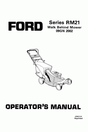 New Holland N/A Operator`s Manual