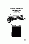 New Holland 402 Operator`s Manual