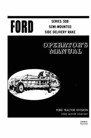 New Holland N/A Operator`s Manual