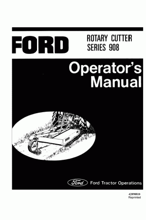 New Holland N/A Operator`s Manual