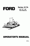 New Holland 917 Operator`s Manual