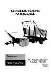 New Holland 1000, 1010 Operator`s Manual