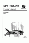 New Holland 1032 Operator`s Manual