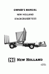 New Holland 1035 Operator`s Manual