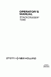 New Holland 1046 Operator`s Manual