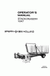 New Holland 1047 Operator`s Manual