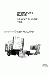 New Holland 1075 Operator`s Manual
