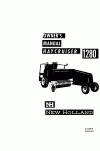 New Holland 1280 Operator`s Manual