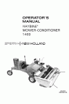 New Holland 1469 Operator`s Manual