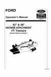 New Holland 42, 48 Operator`s Manual