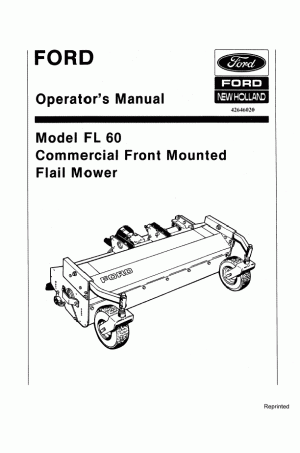 New Holland N/A Operator`s Manual