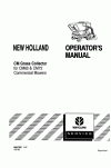 New Holland C, CM60, CM72 Operator`s Manual